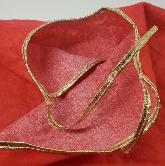 38" Christmas Tree Felt Skirt - Picture 6 of 7